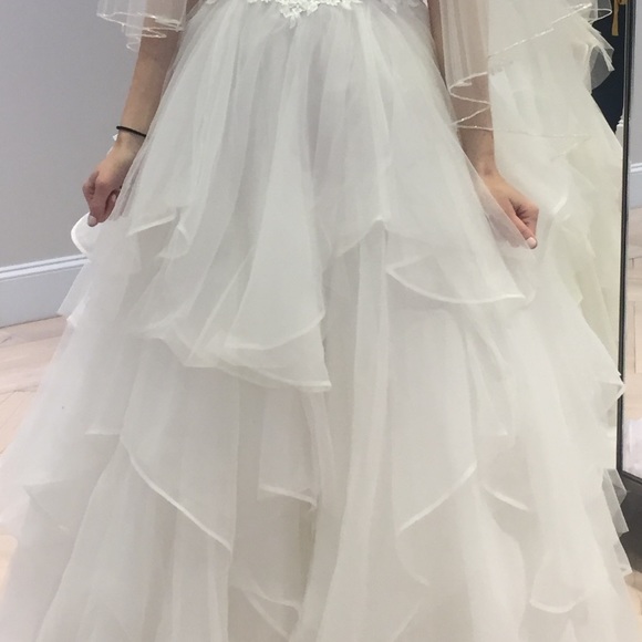 Used Sophia tolli wedding dress Remi - Picture 3 of 4